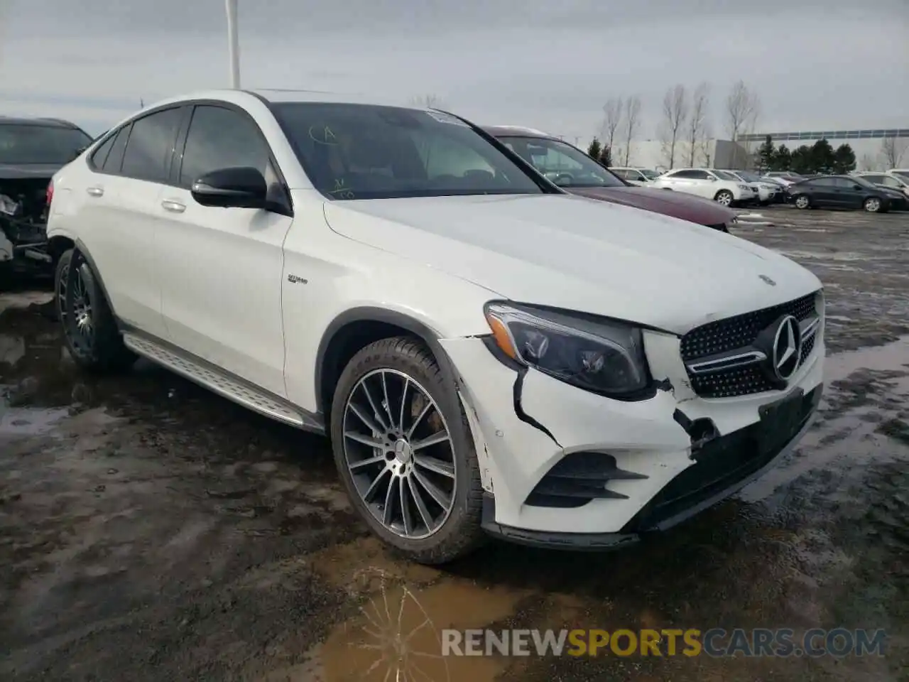 1 Photograph of a damaged car WDC0J6EB1KF498875 MERCEDES-BENZ GLC-CLASS 2019