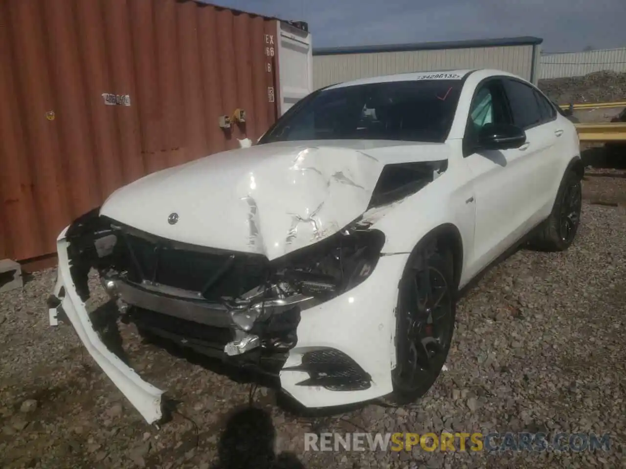 2 Photograph of a damaged car WDC0J6EB3KF484301 MERCEDES-BENZ GLC-CLASS 2019