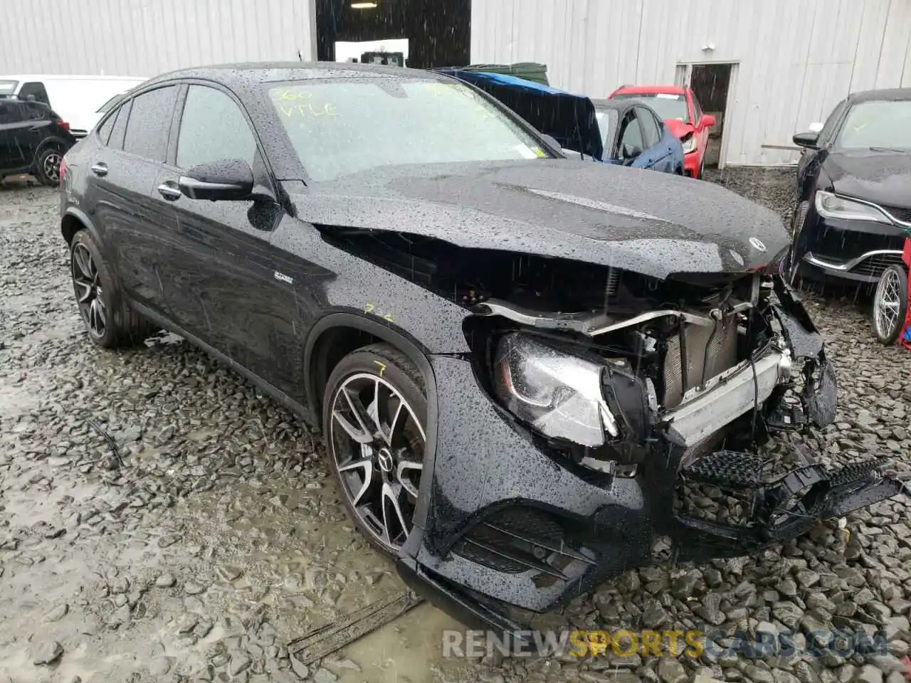 1 Photograph of a damaged car WDC0J6EB4KF550600 MERCEDES-BENZ GLC-CLASS 2019