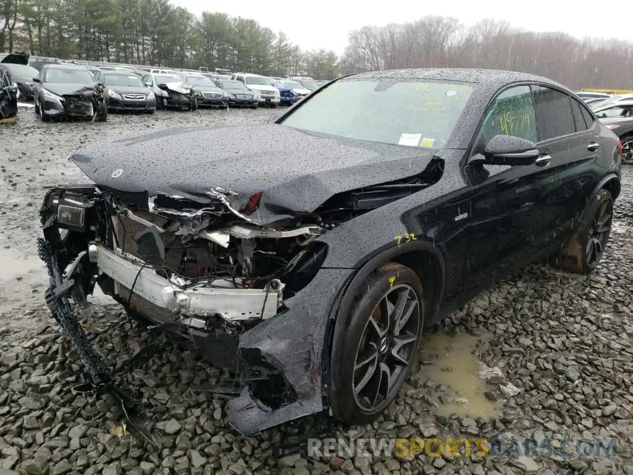 2 Photograph of a damaged car WDC0J6EB4KF550600 MERCEDES-BENZ GLC-CLASS 2019