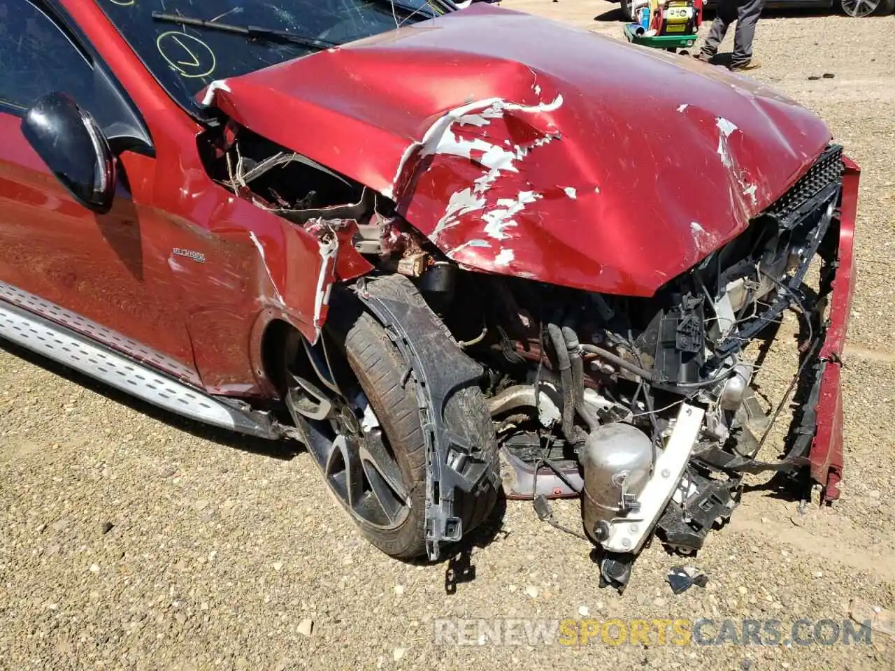 9 Photograph of a damaged car WDC0J6EB6KF658894 MERCEDES-BENZ GLC-CLASS 2019