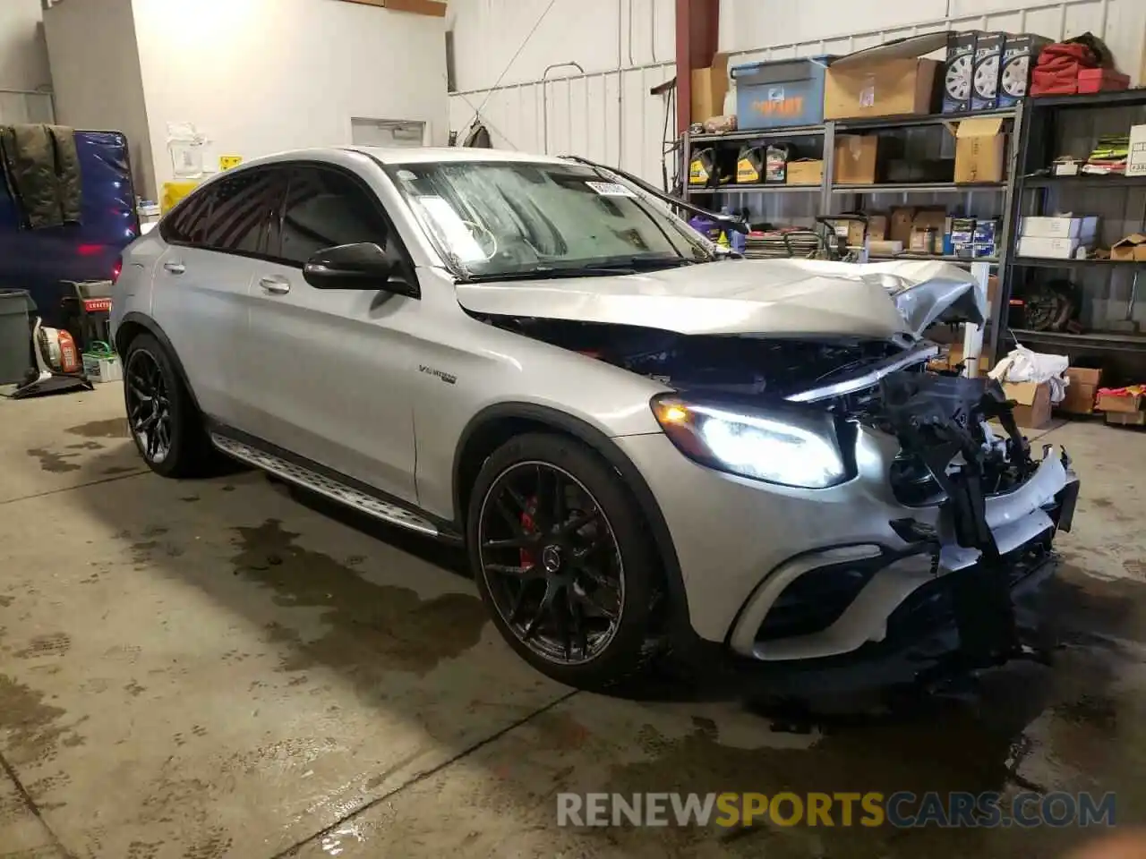 1 Photograph of a damaged car WDC0J8KB6KF500233 MERCEDES-BENZ GLC-CLASS 2019