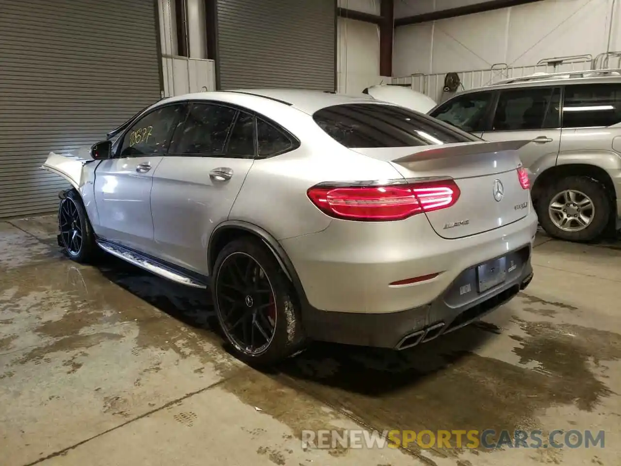 3 Photograph of a damaged car WDC0J8KB6KF500233 MERCEDES-BENZ GLC-CLASS 2019