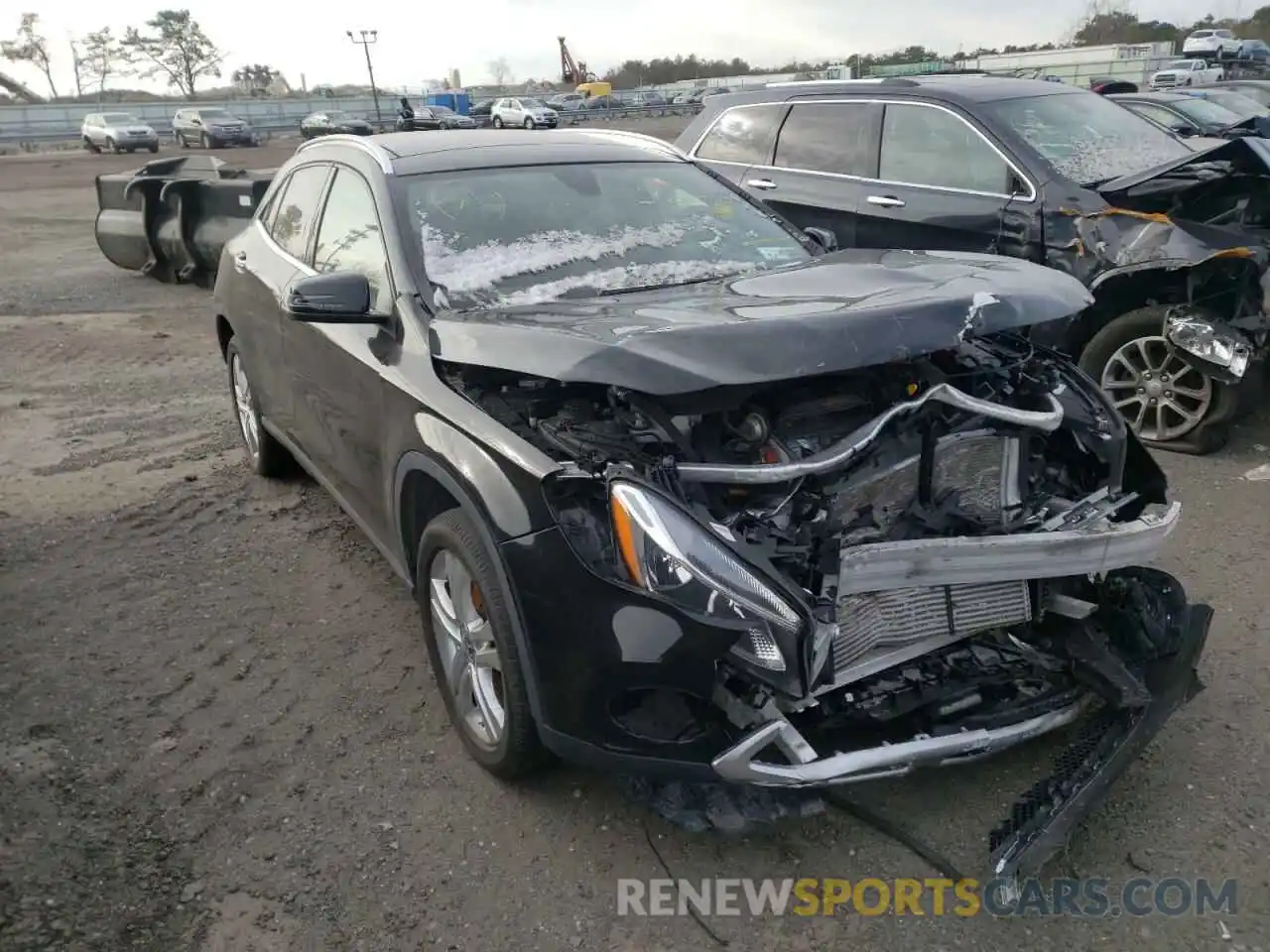 1 Photograph of a damaged car WDCTG4GB2KJ585260 MERCEDES-BENZ GLC-CLASS 2019