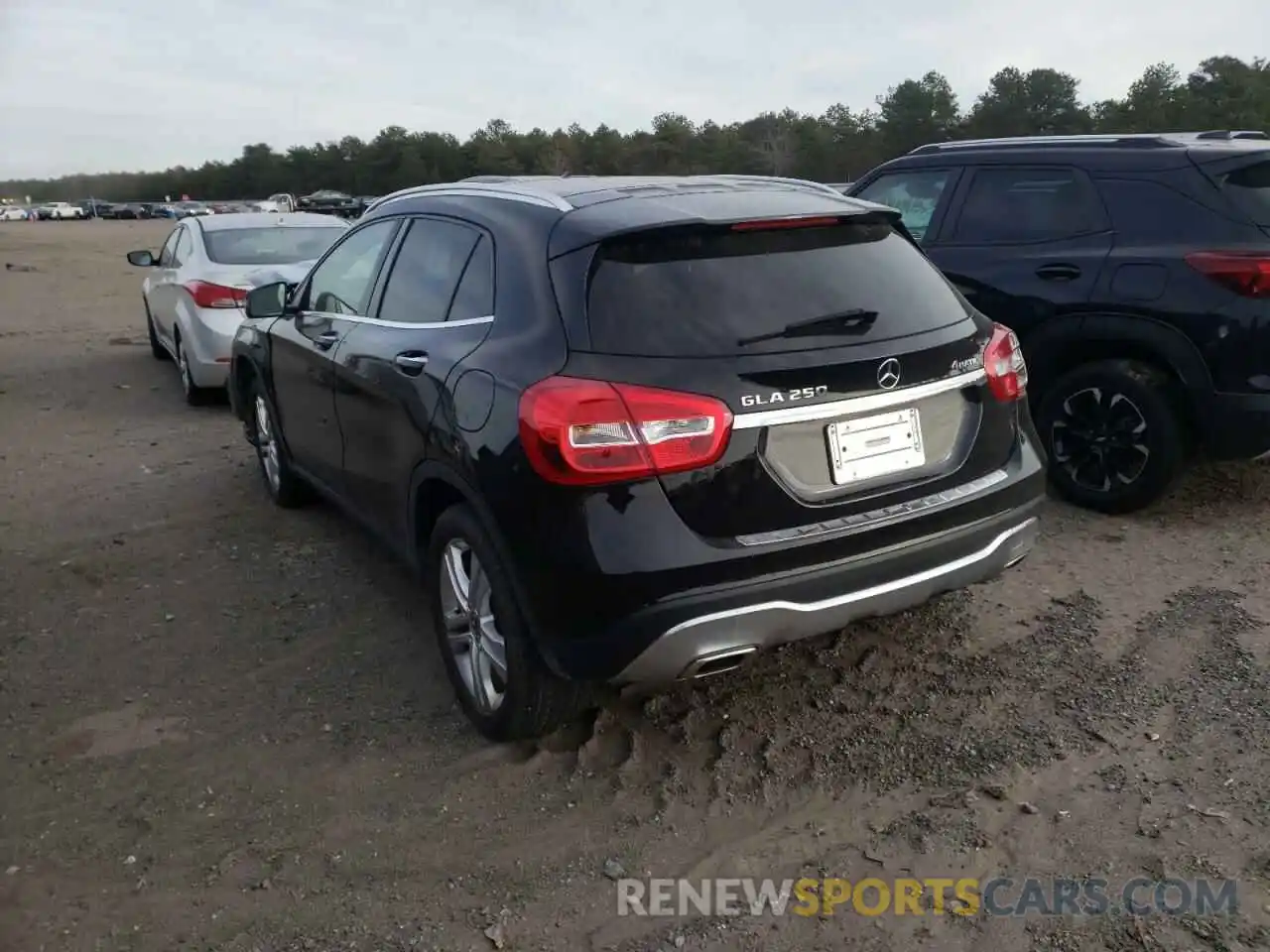 3 Photograph of a damaged car WDCTG4GB2KJ585260 MERCEDES-BENZ GLC-CLASS 2019