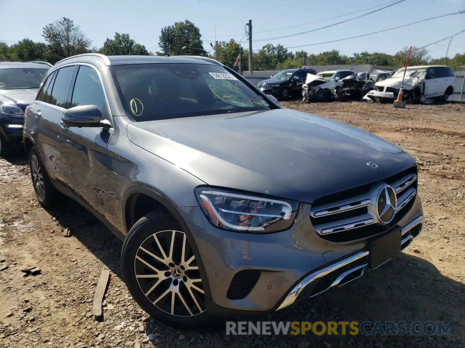 1 Photograph of a damaged car W1N0G5DB7LF816167 MERCEDES-BENZ GLC-CLASS 2020