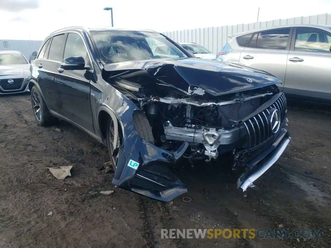 1 Photograph of a damaged car W1N0G6EB1LF762501 MERCEDES-BENZ GLC-CLASS 2020