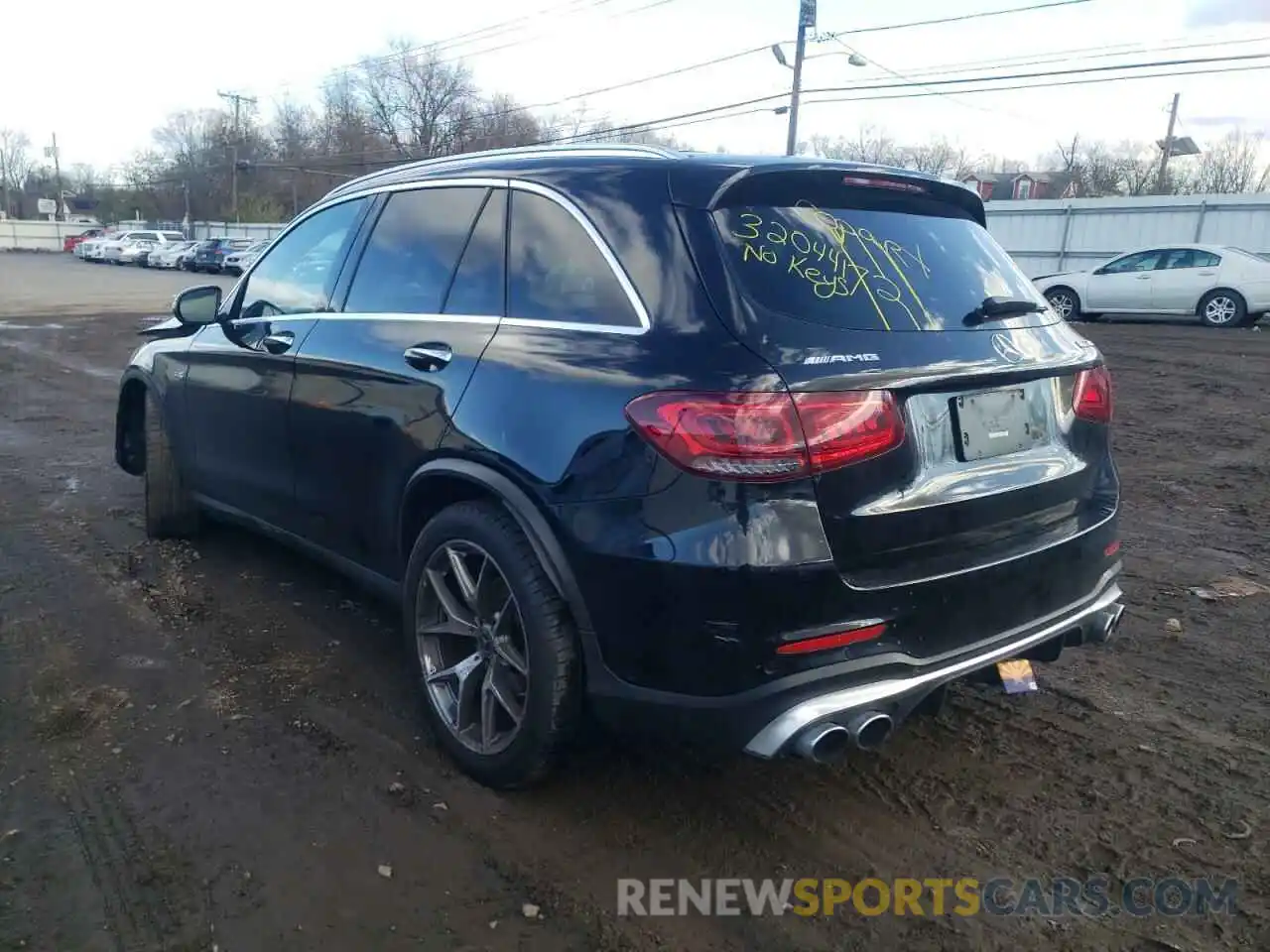 3 Photograph of a damaged car W1N0G6EB1LF762501 MERCEDES-BENZ GLC-CLASS 2020