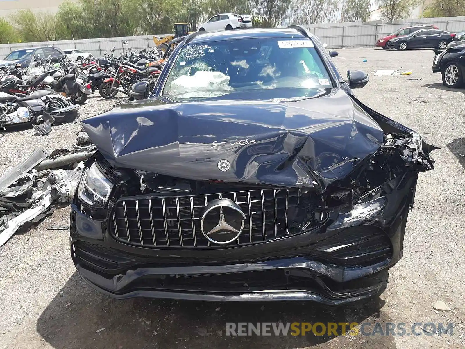 7 Photograph of a damaged car W1N0G6EBXLF786022 MERCEDES-BENZ GLC-CLASS 2020