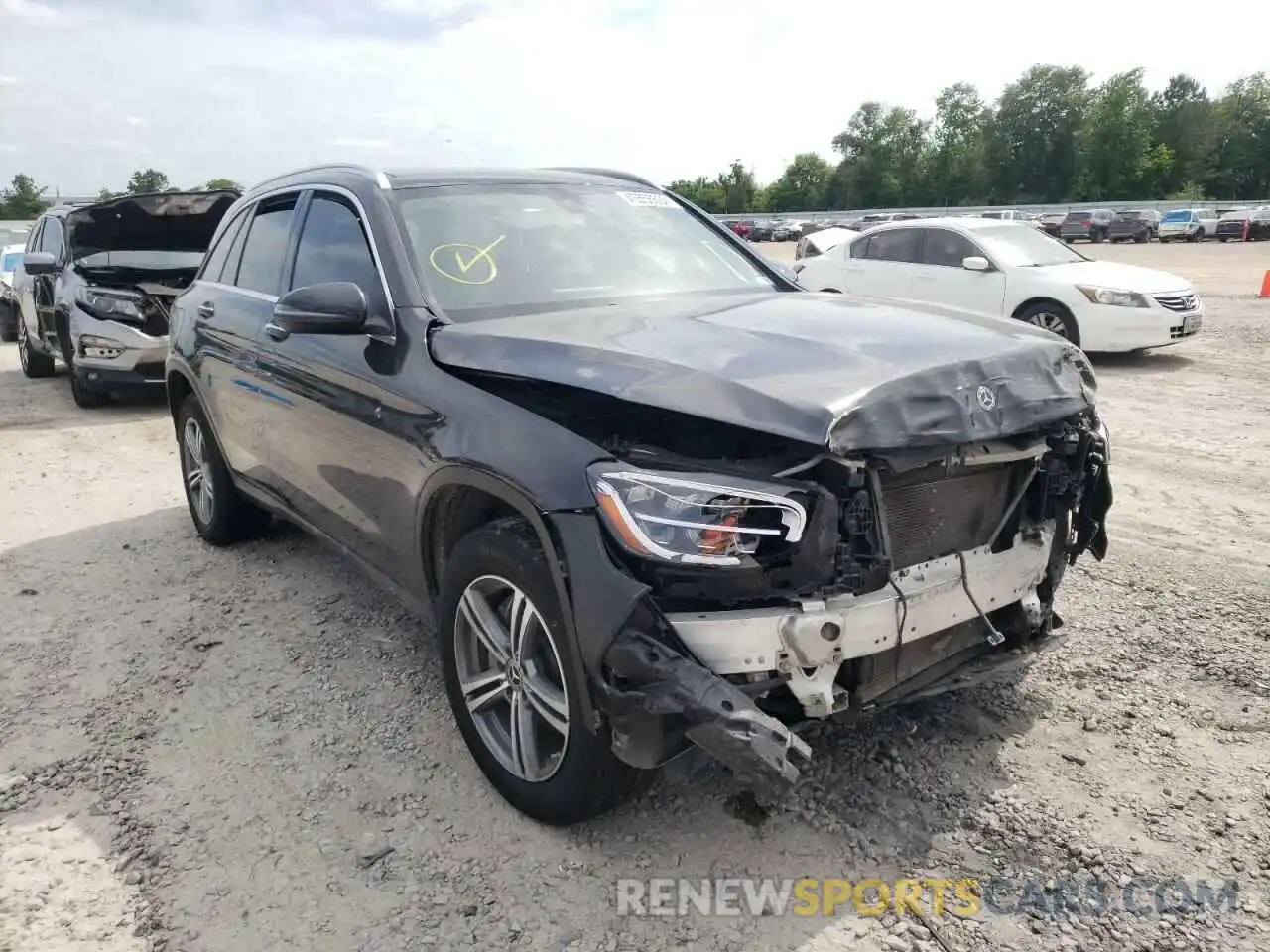 1 Photograph of a damaged car W1N0G8DB0LF858004 MERCEDES-BENZ GLC-CLASS 2020