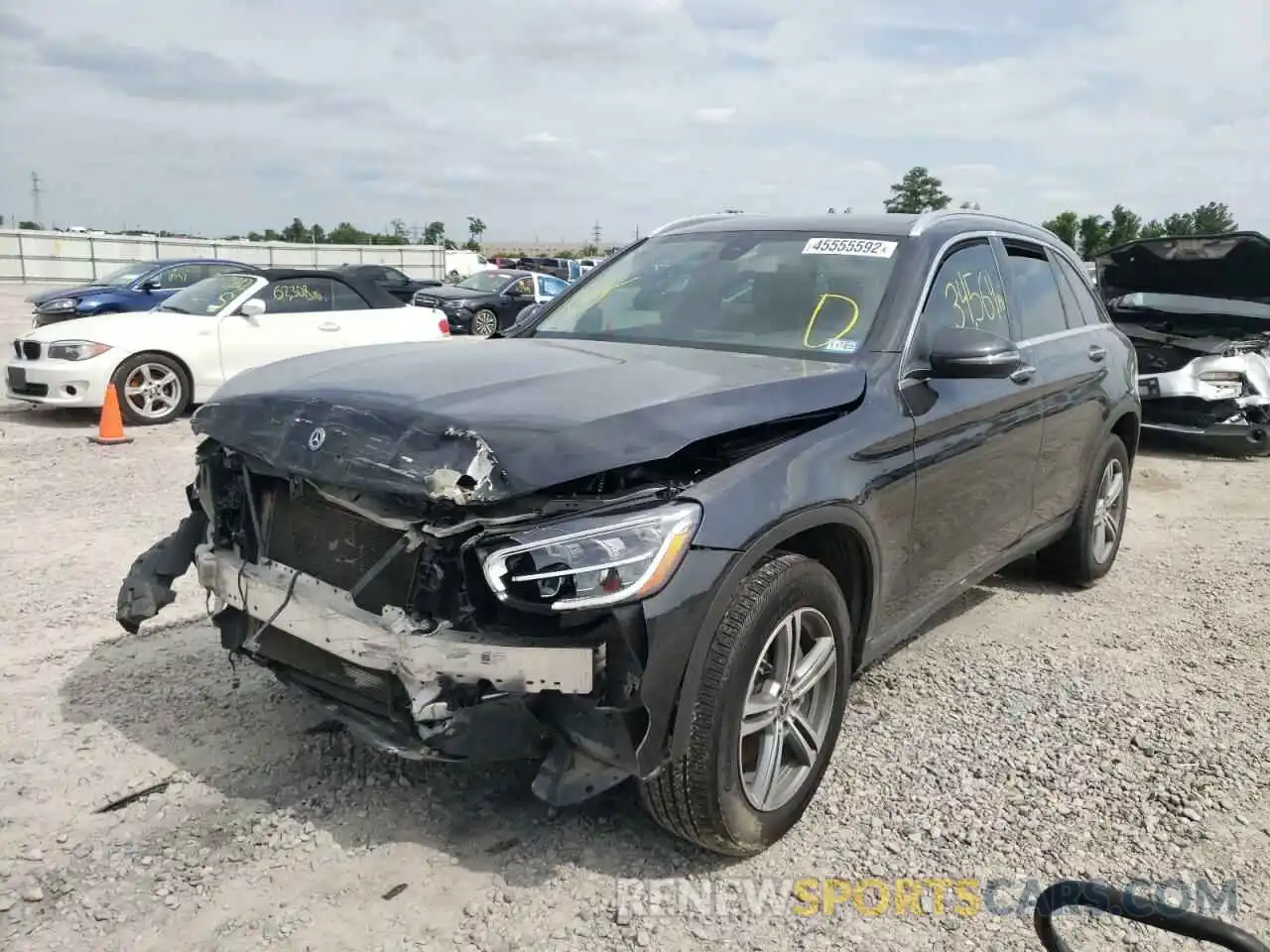 2 Photograph of a damaged car W1N0G8DB0LF858004 MERCEDES-BENZ GLC-CLASS 2020