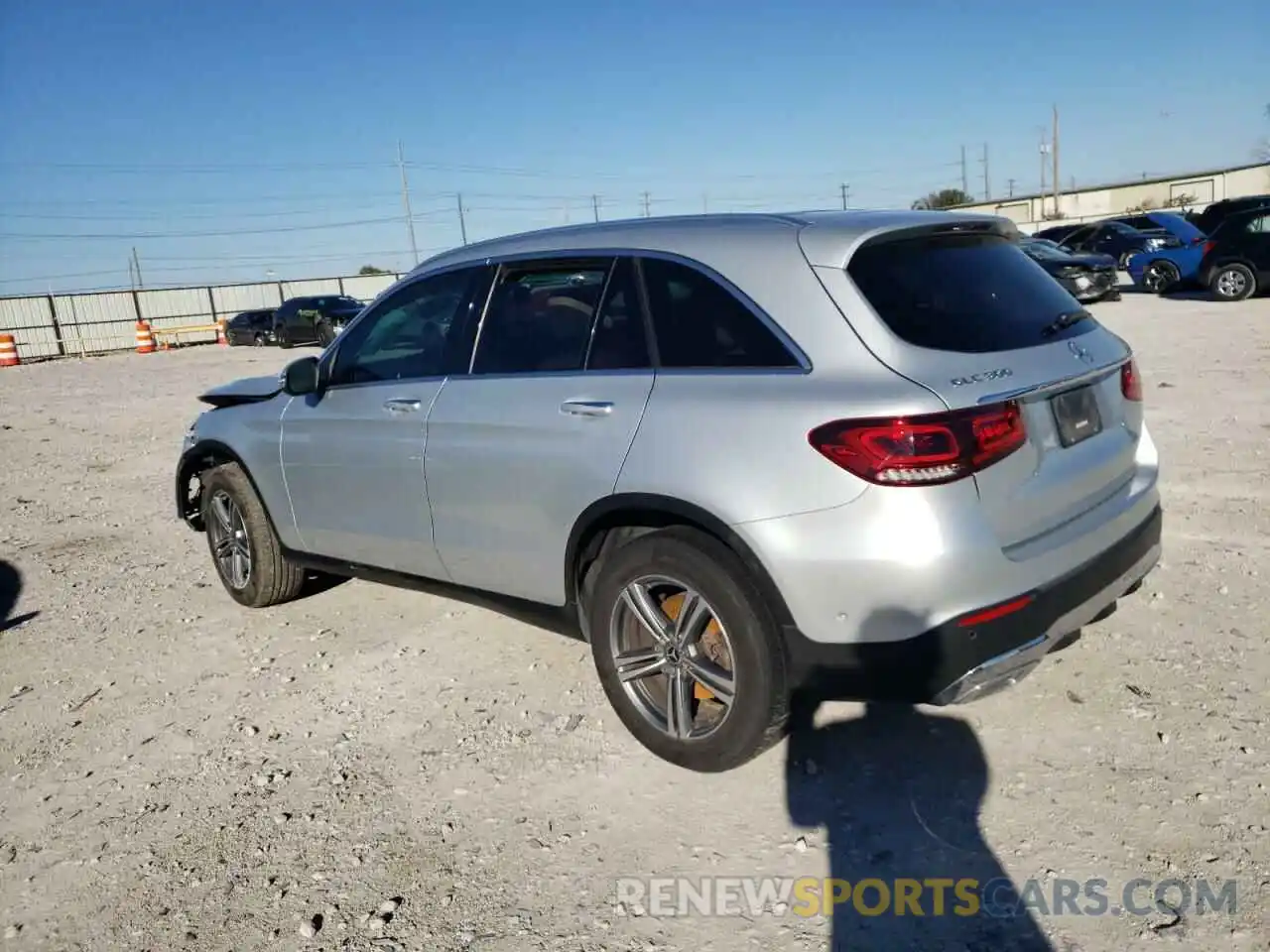 2 Photograph of a damaged car W1N0G8DB0LF862487 MERCEDES-BENZ GLC-CLASS 2020