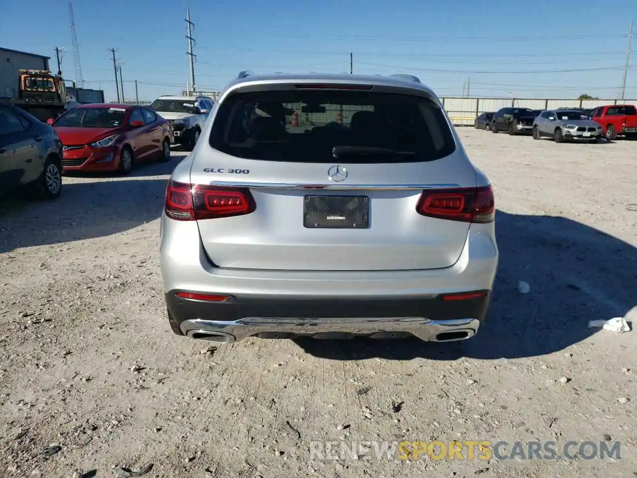 6 Photograph of a damaged car W1N0G8DB0LF862487 MERCEDES-BENZ GLC-CLASS 2020