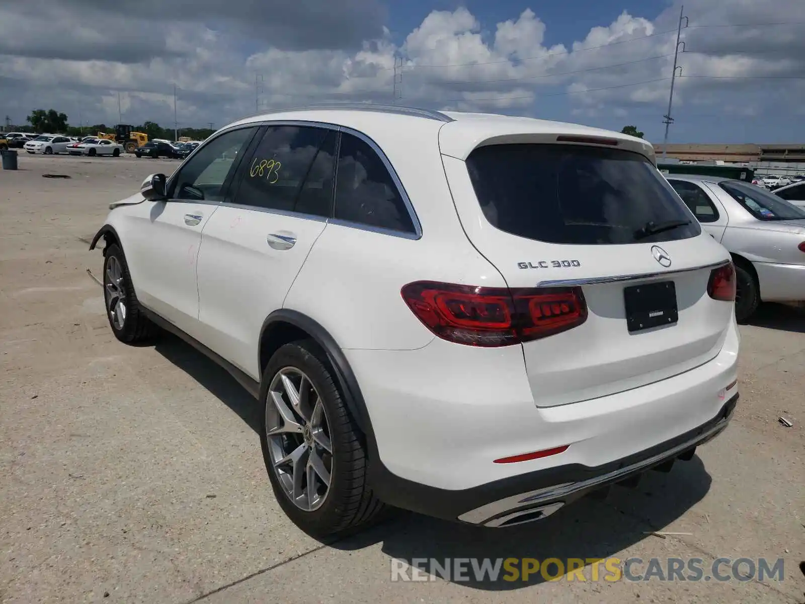 3 Photograph of a damaged car W1N0G8DB0LF862912 MERCEDES-BENZ GLC-CLASS 2020