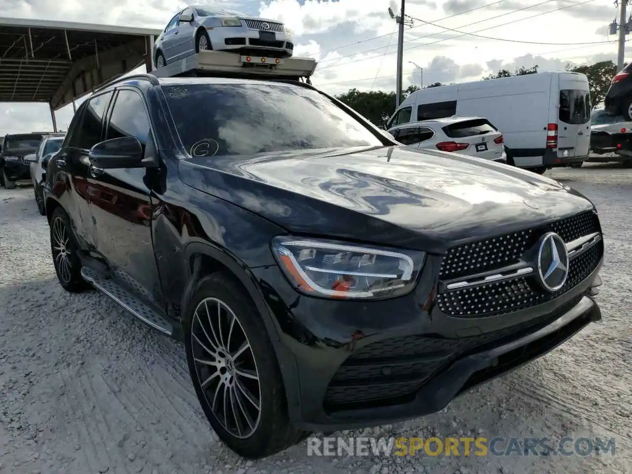 1 Photograph of a damaged car W1N0G8DB1LF801004 MERCEDES-BENZ GLC-CLASS 2020