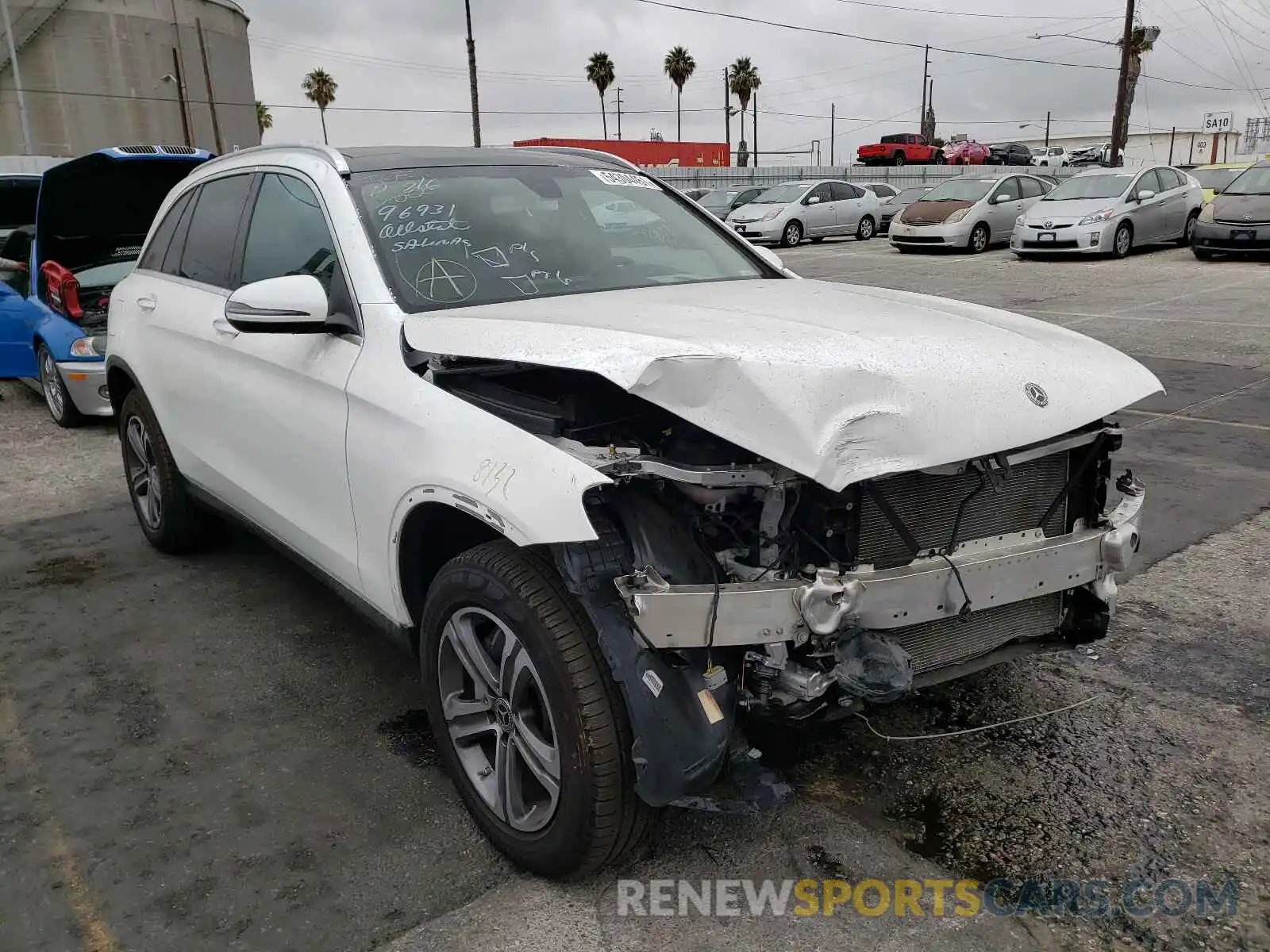 1 Photograph of a damaged car W1N0G8DB1LF837985 MERCEDES-BENZ GLC-CLASS 2020