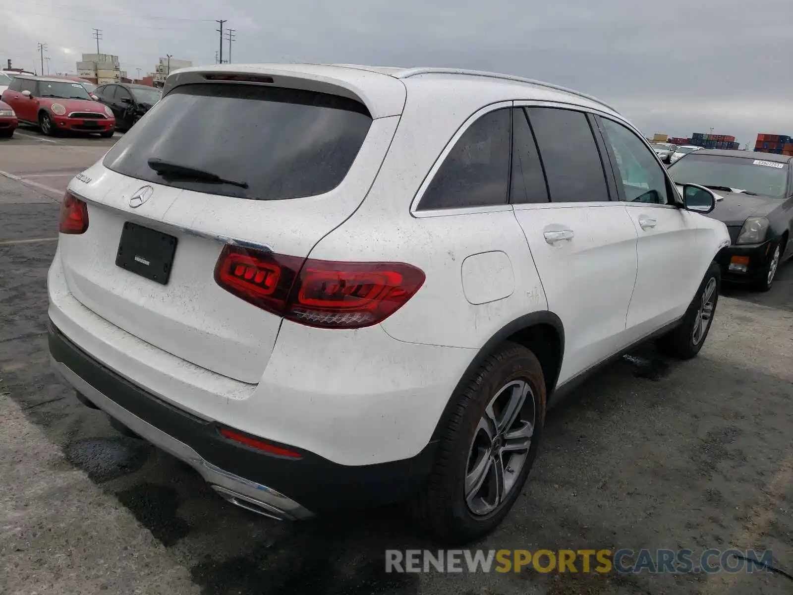 4 Photograph of a damaged car W1N0G8DB1LF837985 MERCEDES-BENZ GLC-CLASS 2020