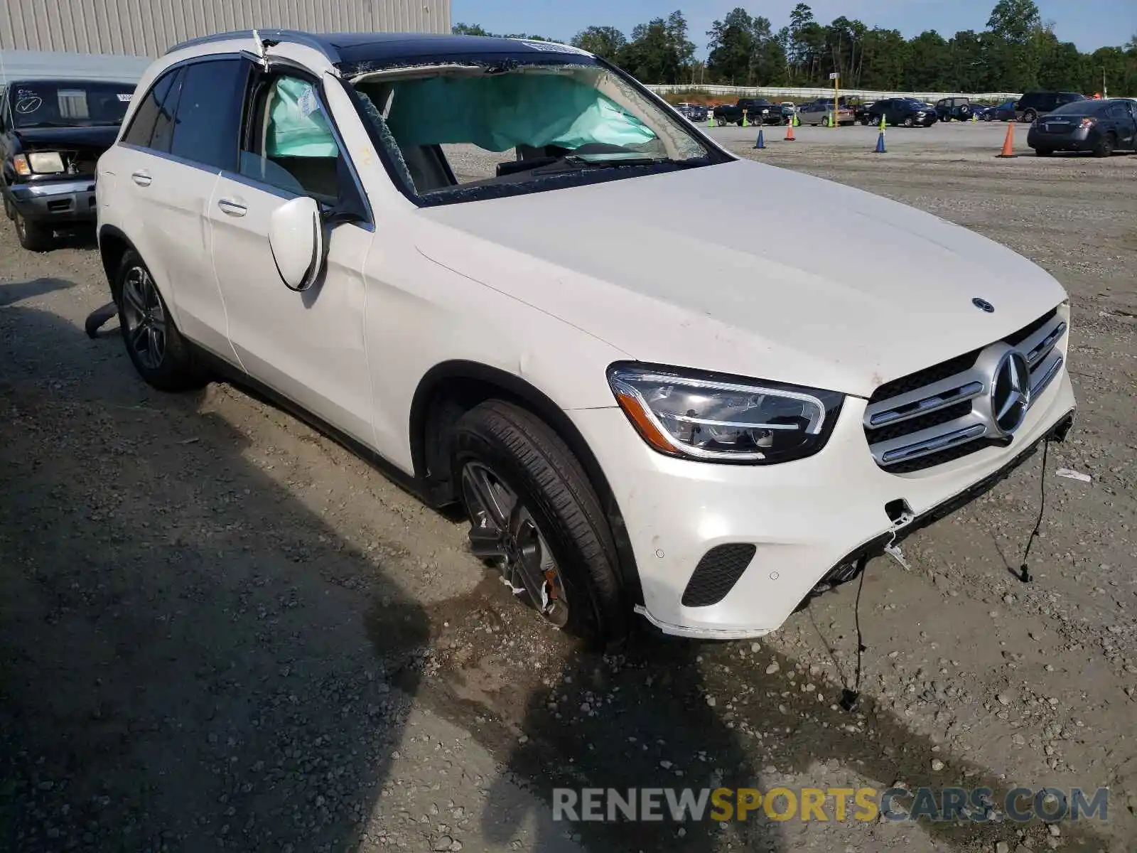 1 Photograph of a damaged car W1N0G8DB1LV257982 MERCEDES-BENZ GLC-CLASS 2020