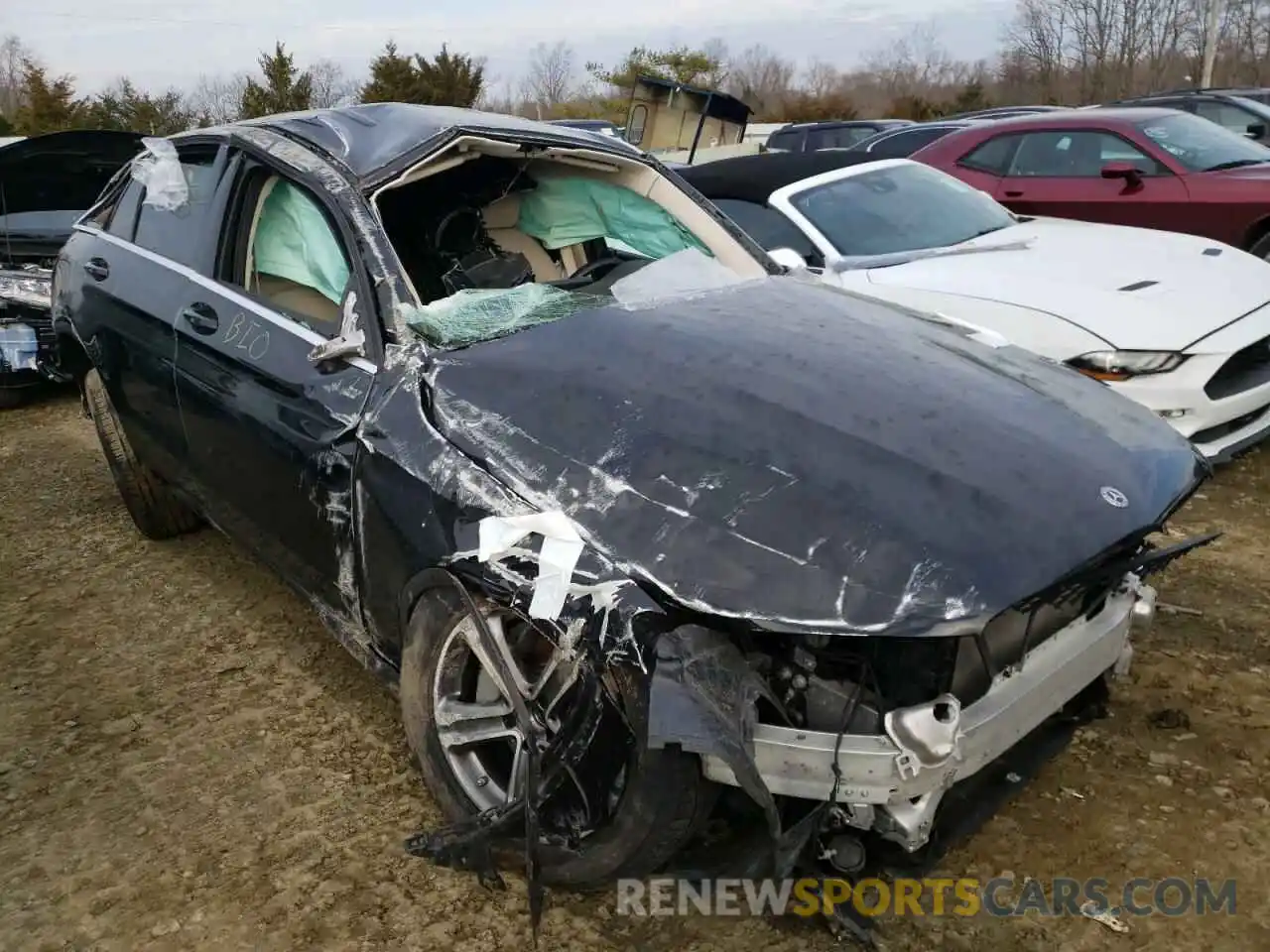 1 Photograph of a damaged car W1N0G8DB2LF787677 MERCEDES-BENZ GLC-CLASS 2020