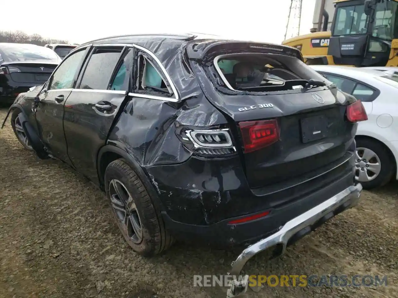 3 Photograph of a damaged car W1N0G8DB2LF787677 MERCEDES-BENZ GLC-CLASS 2020