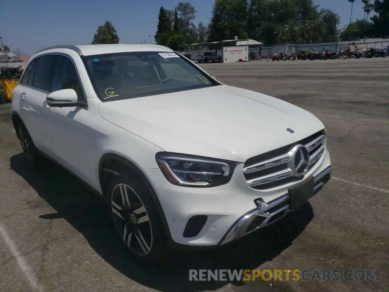 1 Photograph of a damaged car W1N0G8DB3LV255568 MERCEDES-BENZ GLC-CLASS 2020