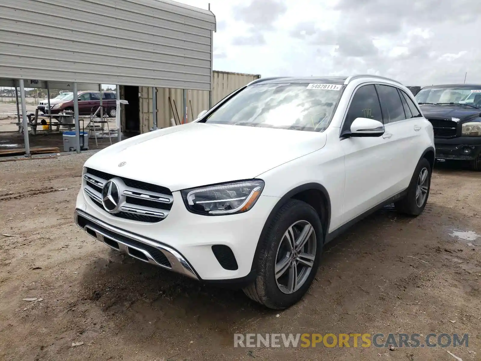 2 Photograph of a damaged car W1N0G8DB4LF785445 MERCEDES-BENZ GLC-CLASS 2020