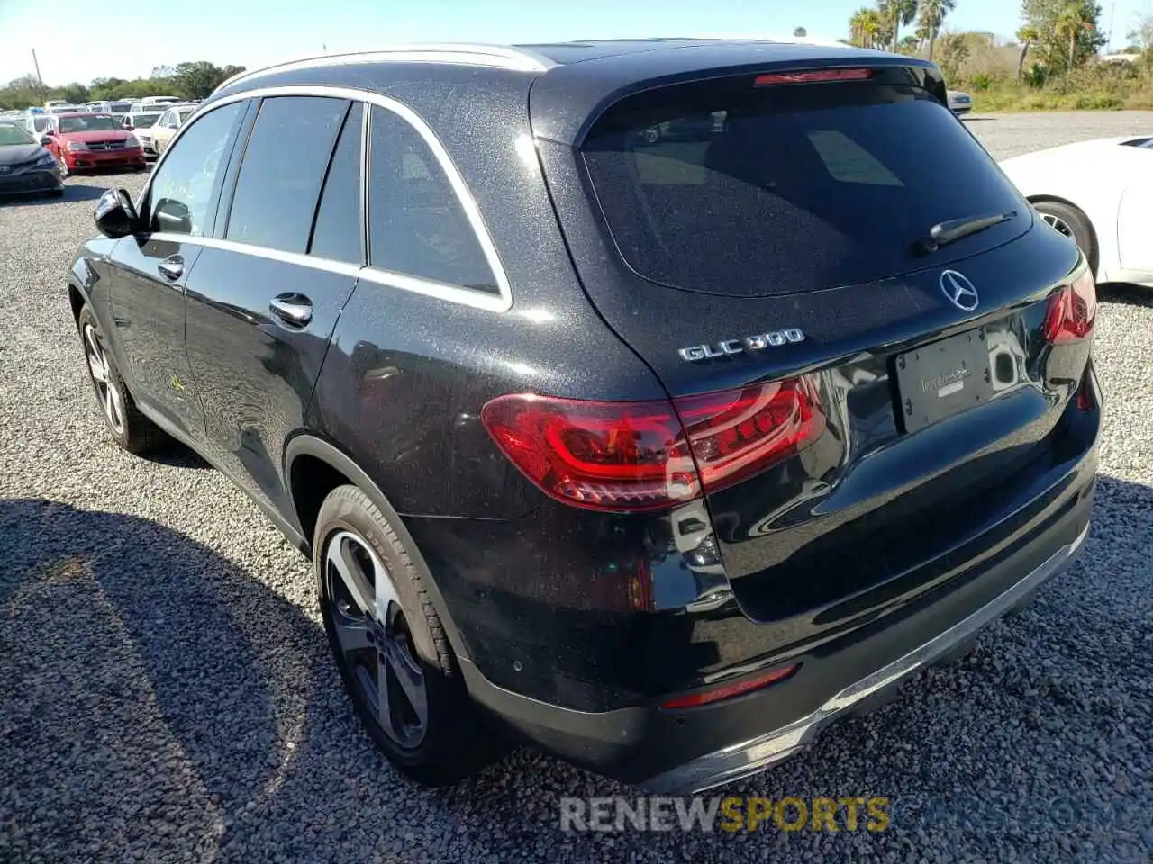 3 Photograph of a damaged car W1N0G8DB4LF823756 MERCEDES-BENZ GLC-CLASS 2020