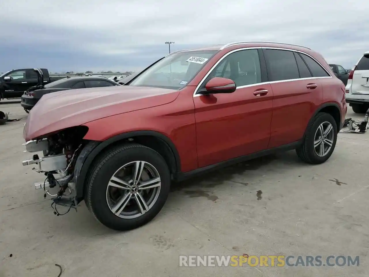 1 Photograph of a damaged car W1N0G8DB4LF824048 MERCEDES-BENZ GLC-CLASS 2020