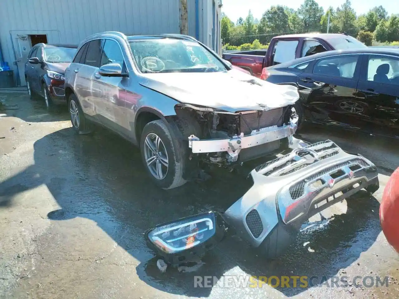 1 Photograph of a damaged car W1N0G8DB4LV258768 MERCEDES-BENZ GLC-CLASS 2020