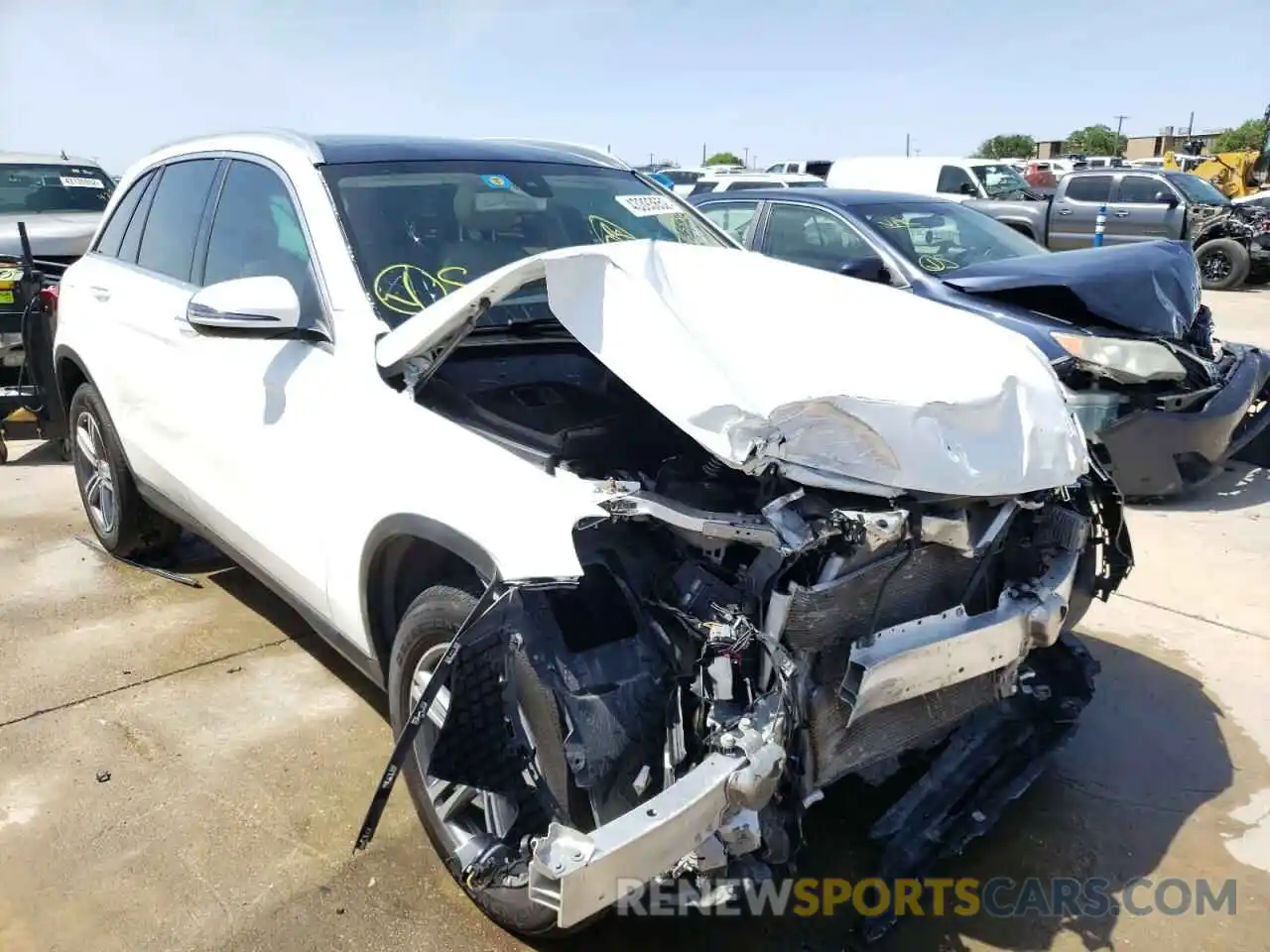 1 Photograph of a damaged car W1N0G8DB5LF763356 MERCEDES-BENZ GLC-CLASS 2020