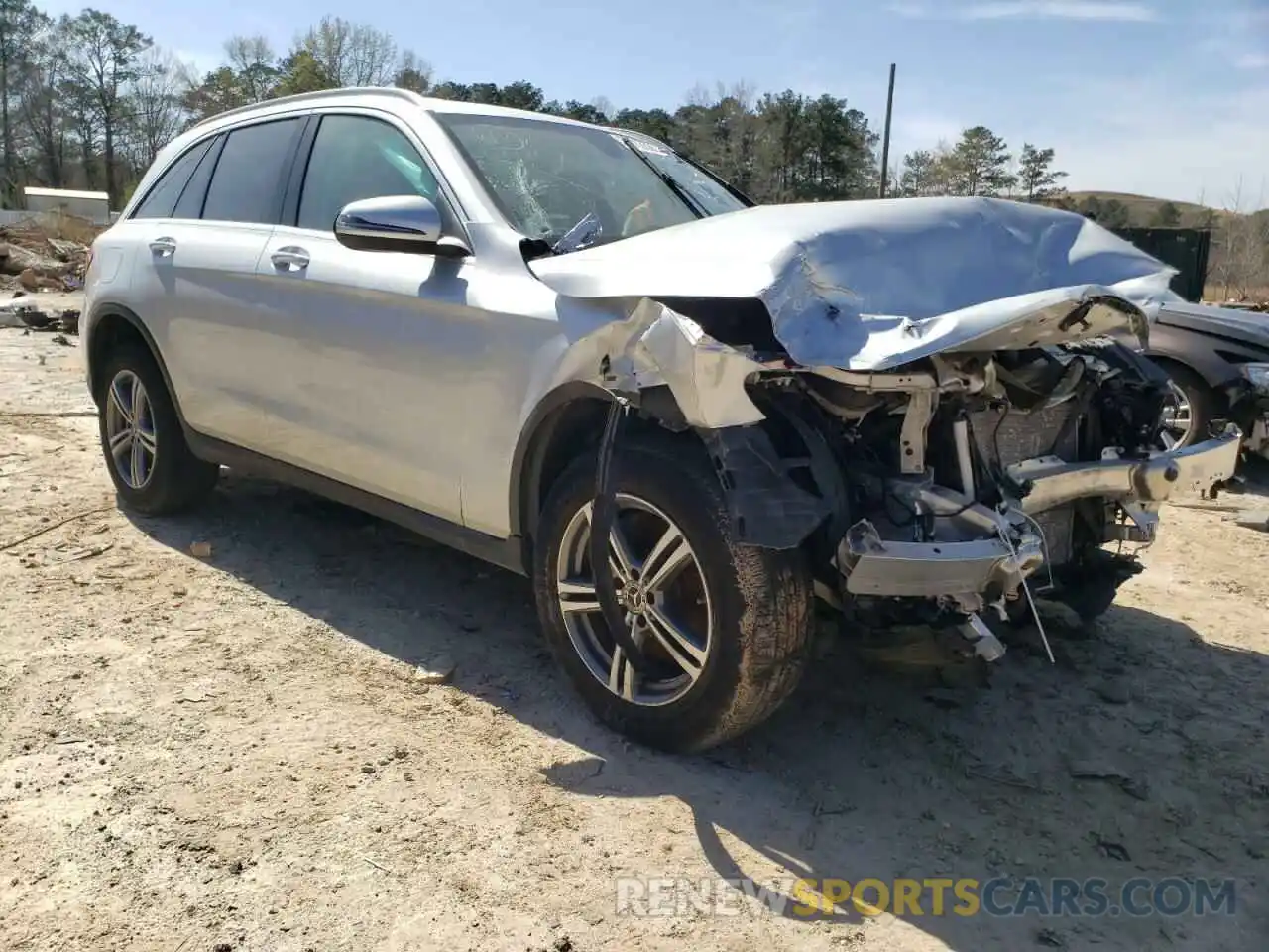 1 Photograph of a damaged car W1N0G8DB5LF764796 MERCEDES-BENZ GLC-CLASS 2020