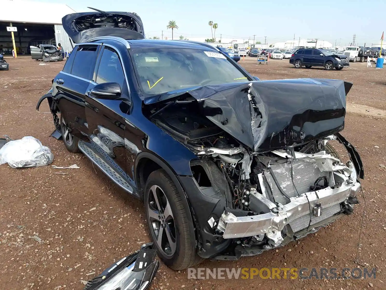 1 Photograph of a damaged car W1N0G8DB5LF821787 MERCEDES-BENZ GLC-CLASS 2020