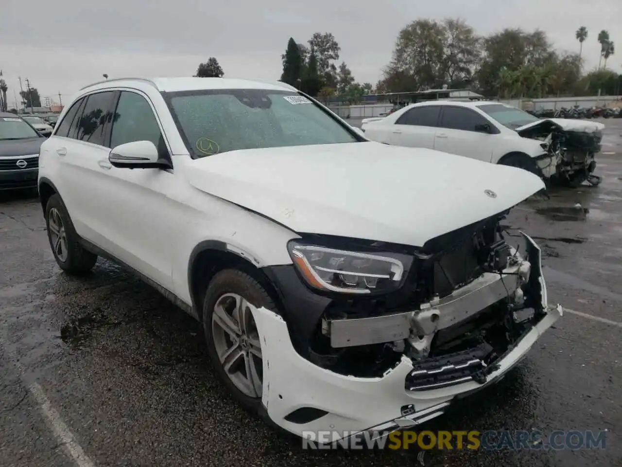 1 Photograph of a damaged car W1N0G8DB5LF834362 MERCEDES-BENZ GLC-CLASS 2020