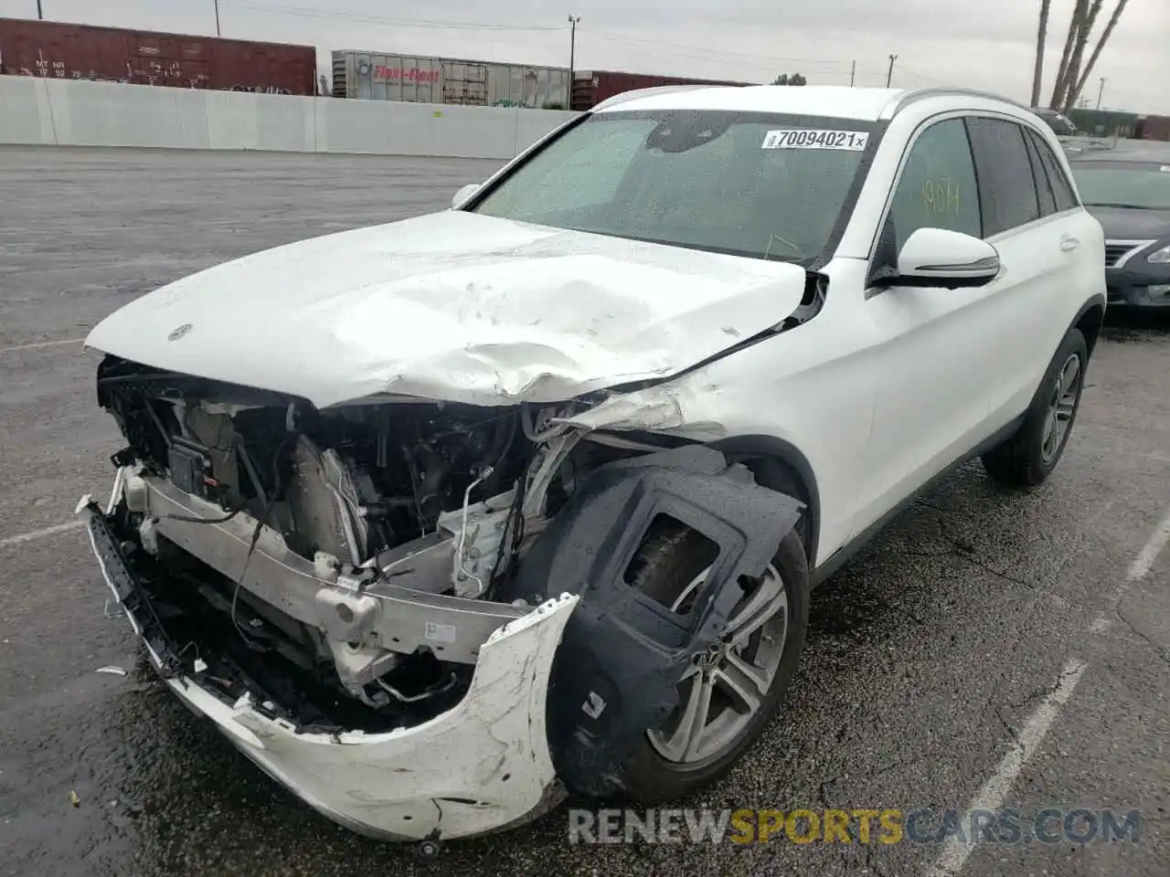 2 Photograph of a damaged car W1N0G8DB5LF834362 MERCEDES-BENZ GLC-CLASS 2020