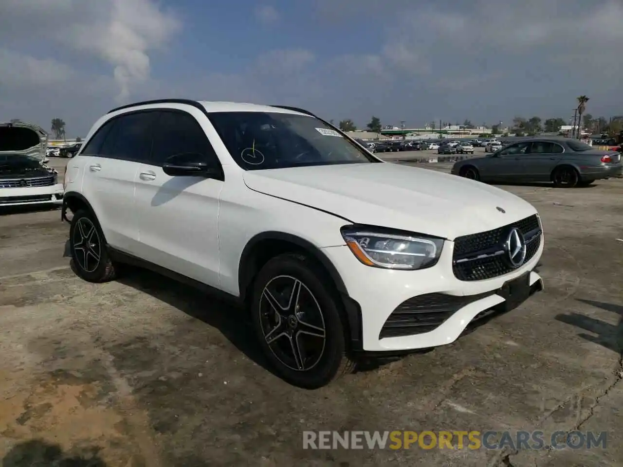 1 Photograph of a damaged car W1N0G8DB5LF859083 MERCEDES-BENZ GLC-CLASS 2020