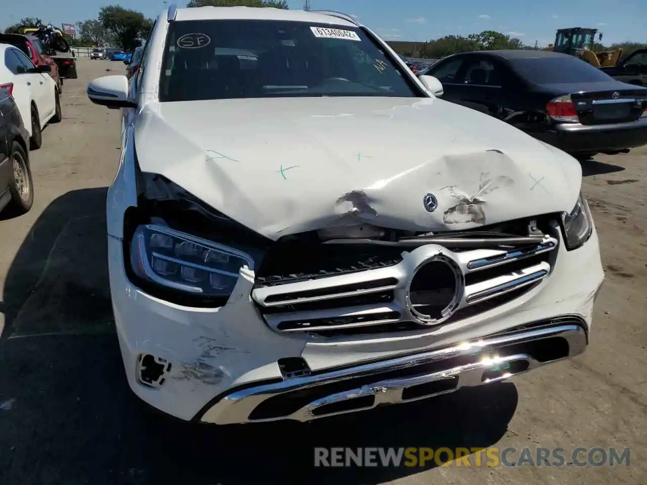 9 Photograph of a damaged car W1N0G8DB6LF762684 MERCEDES-BENZ GLC-CLASS 2020