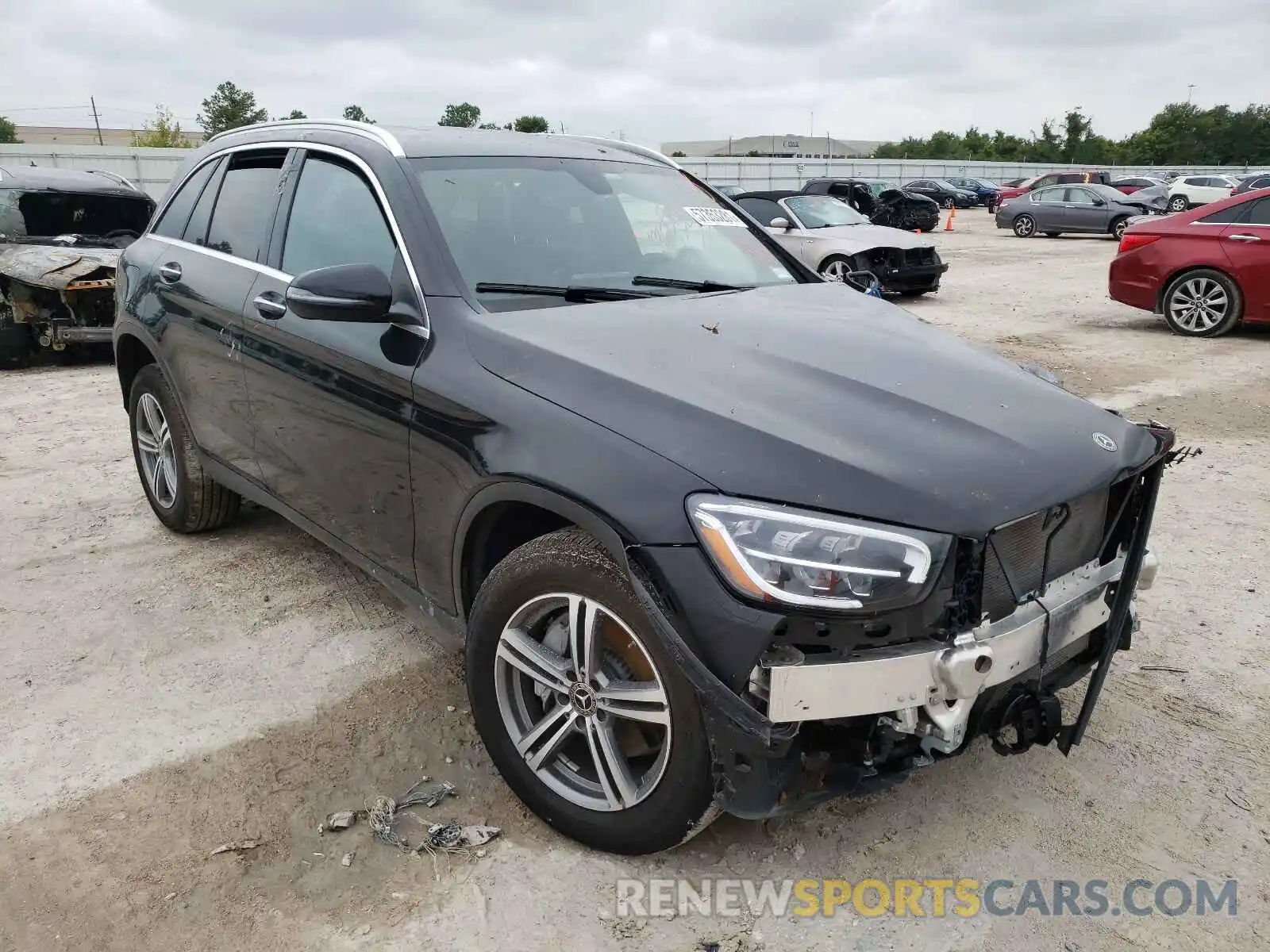 1 Photograph of a damaged car W1N0G8DB6LF857116 MERCEDES-BENZ GLC-CLASS 2020