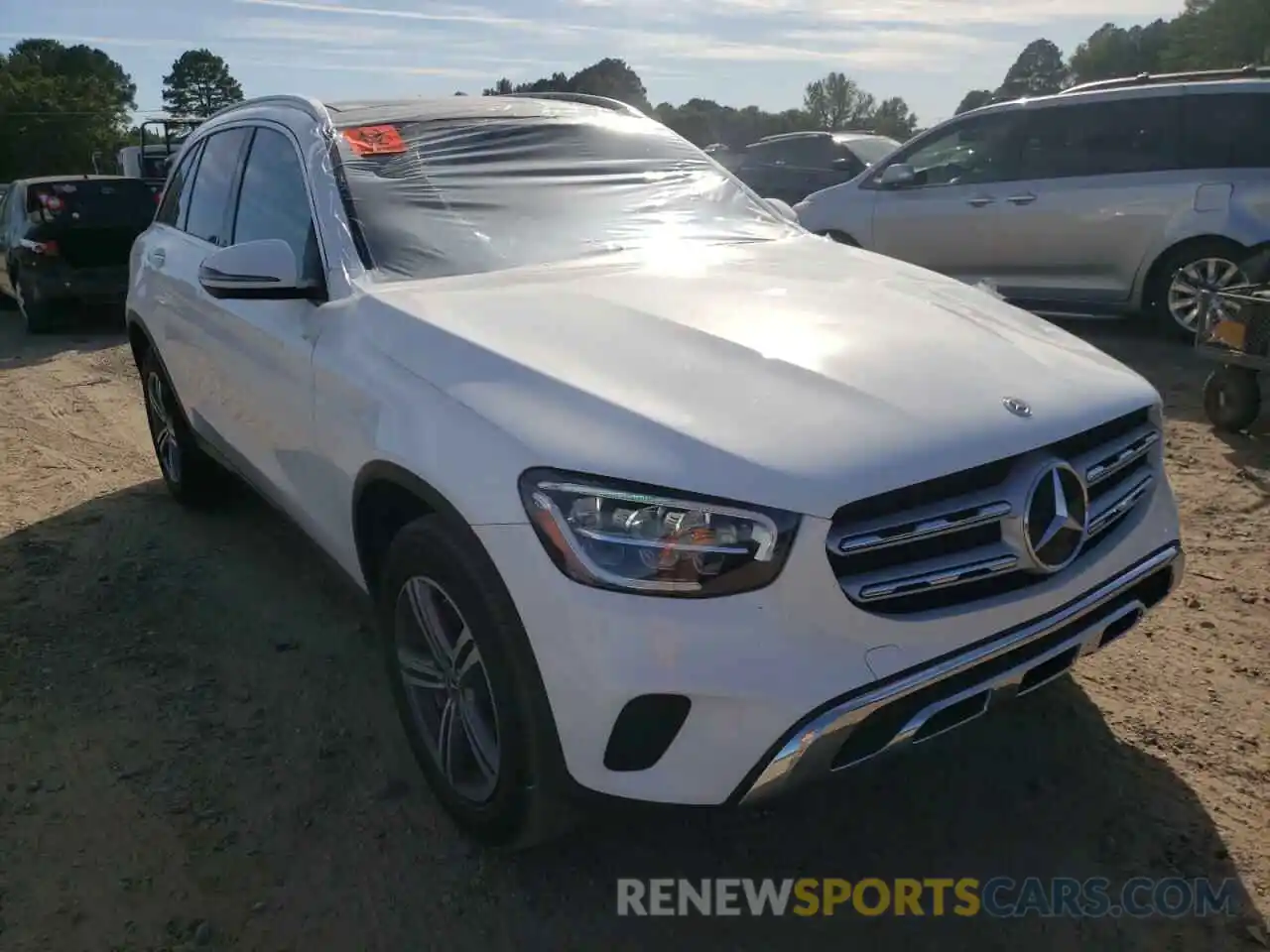 1 Photograph of a damaged car W1N0G8DB7LF800133 MERCEDES-BENZ GLC-CLASS 2020