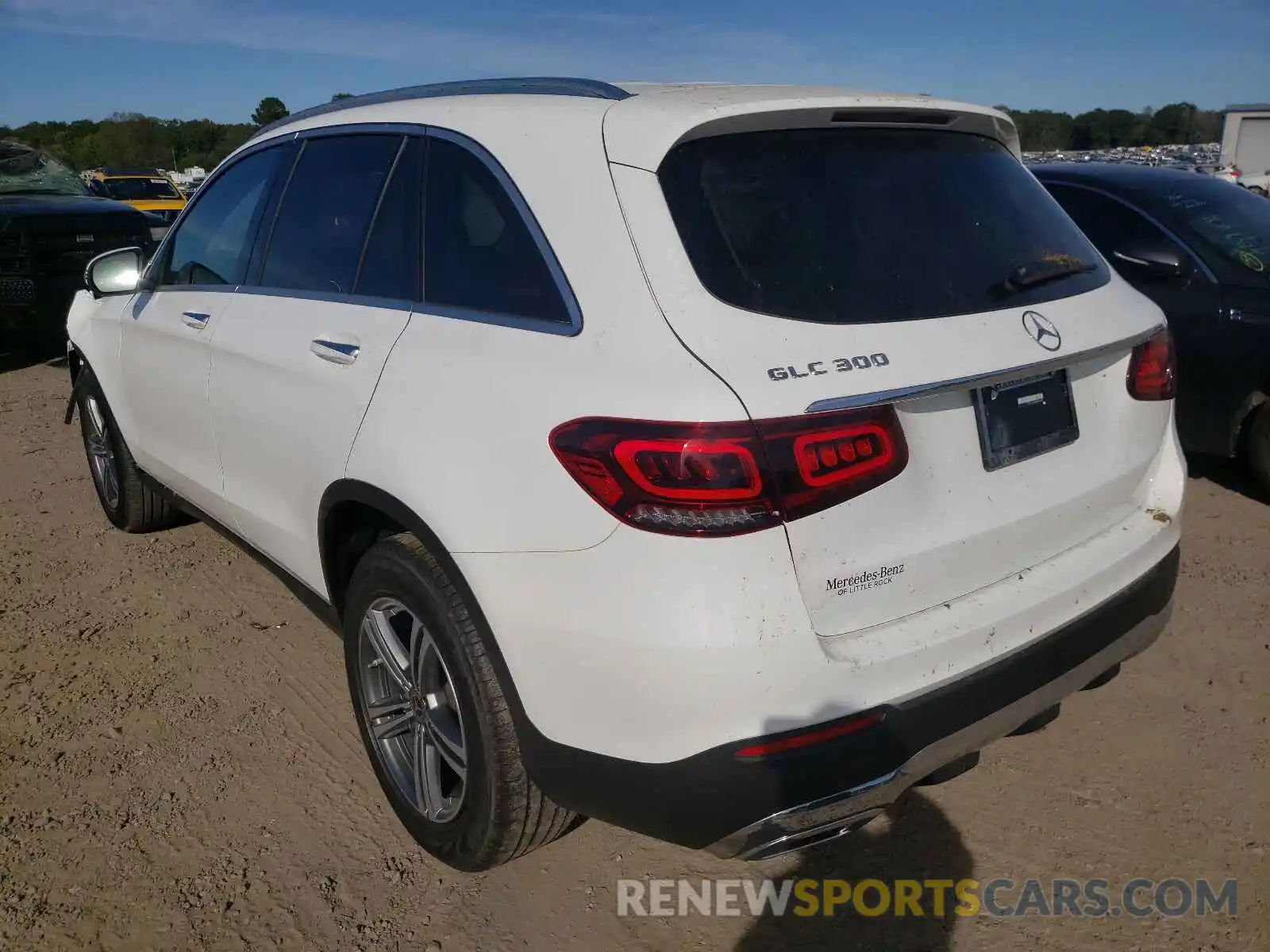 3 Photograph of a damaged car W1N0G8DB7LF800133 MERCEDES-BENZ GLC-CLASS 2020