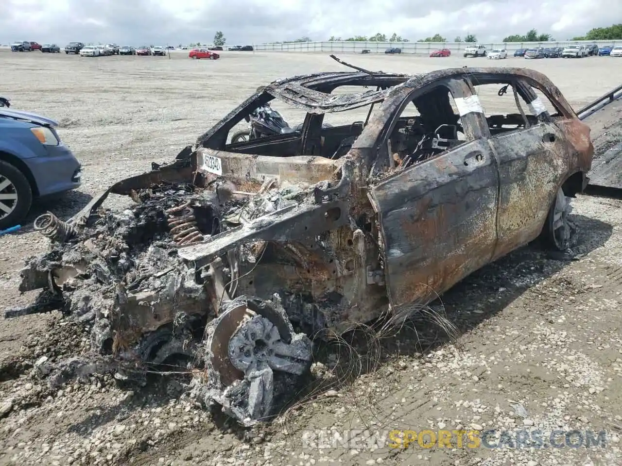 2 Photograph of a damaged car W1N0G8DB7LF829308 MERCEDES-BENZ GLC-CLASS 2020