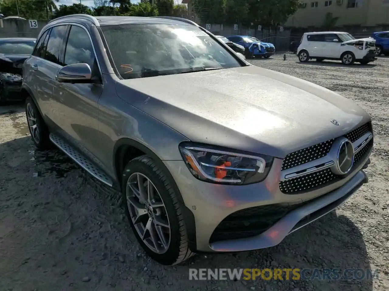 1 Photograph of a damaged car W1N0G8DB7LF849011 MERCEDES-BENZ GLC-CLASS 2020