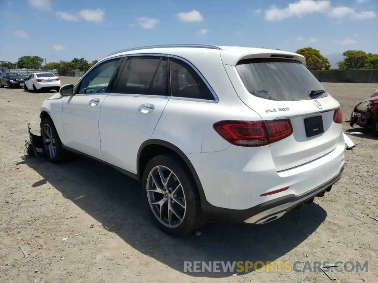 3 Photograph of a damaged car W1N0G8DB8LF760905 MERCEDES-BENZ GLC-CLASS 2020