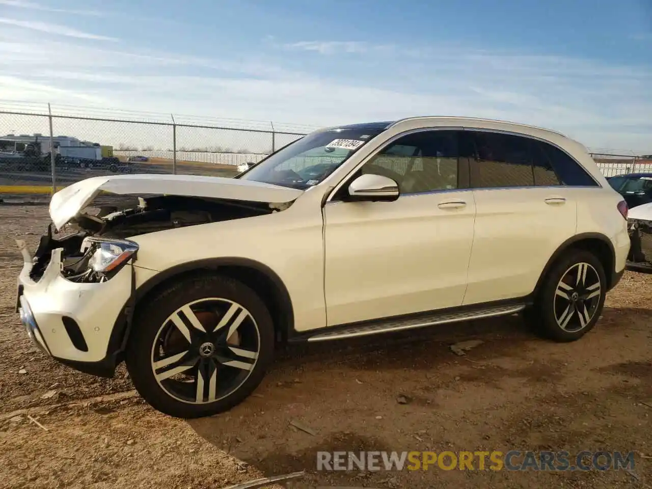 1 Photograph of a damaged car W1N0G8DB8LF795153 MERCEDES-BENZ GLC-CLASS 2020