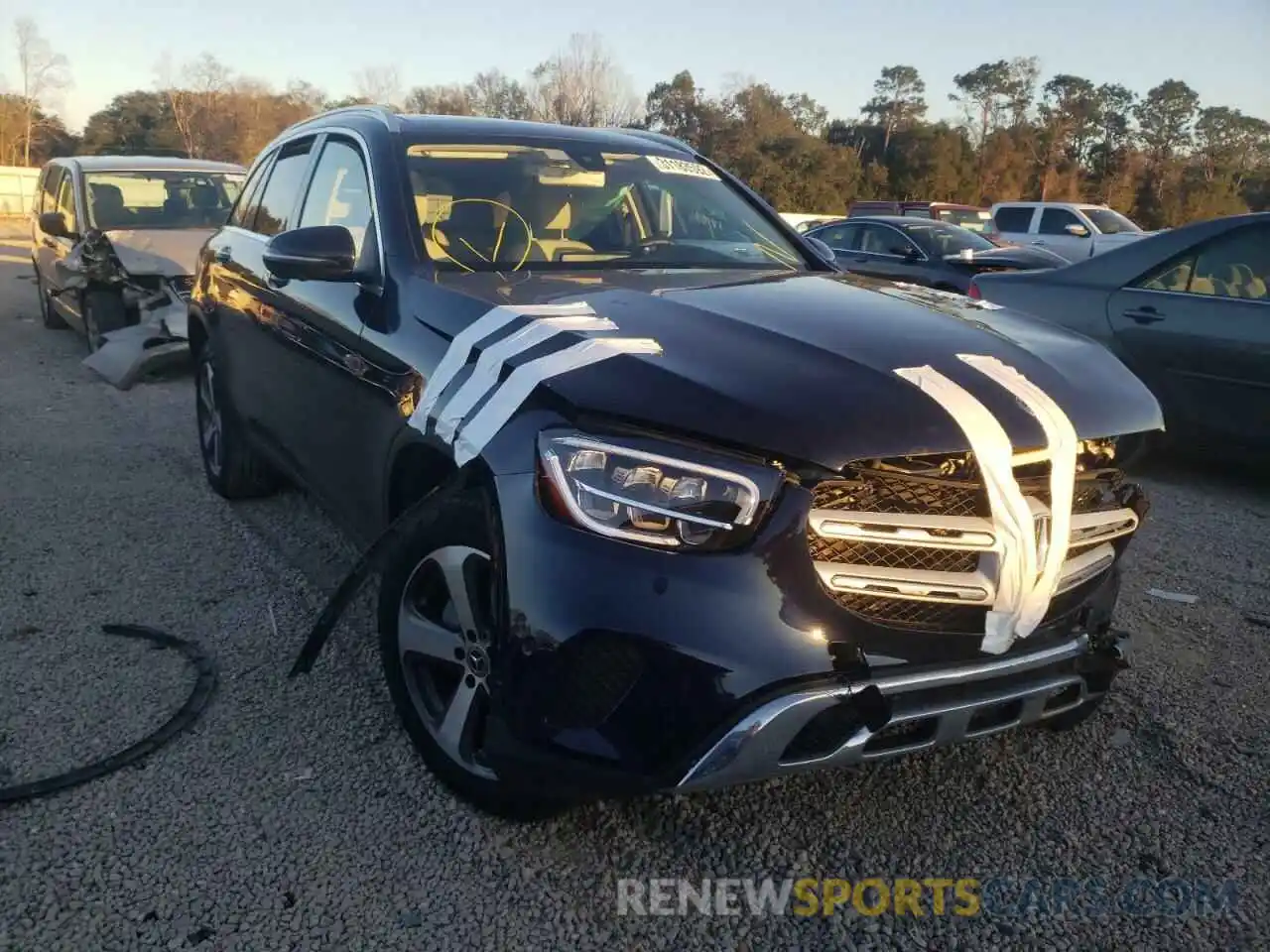 1 Photograph of a damaged car W1N0G8DB8LF808094 MERCEDES-BENZ GLC-CLASS 2020