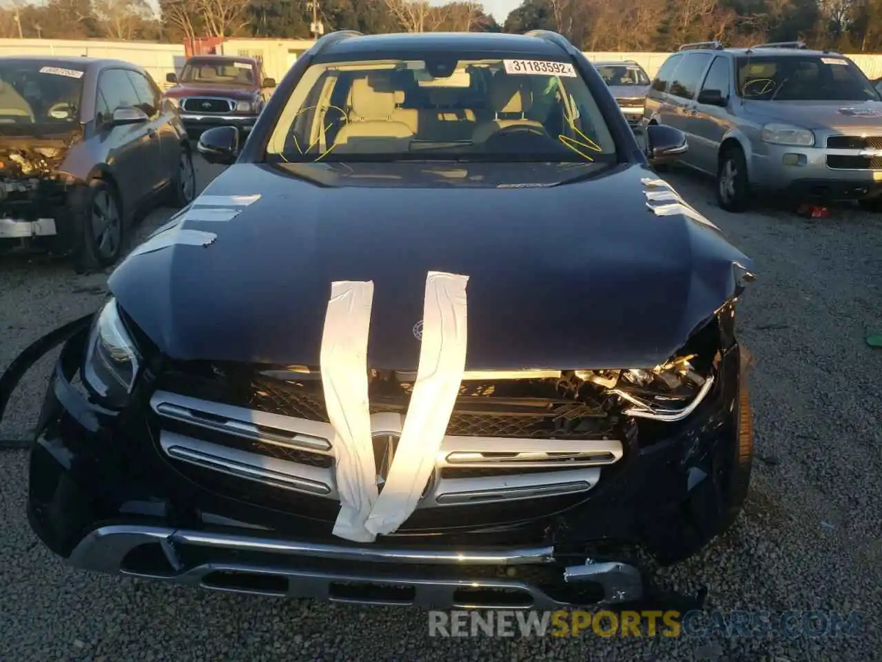 7 Photograph of a damaged car W1N0G8DB8LF808094 MERCEDES-BENZ GLC-CLASS 2020