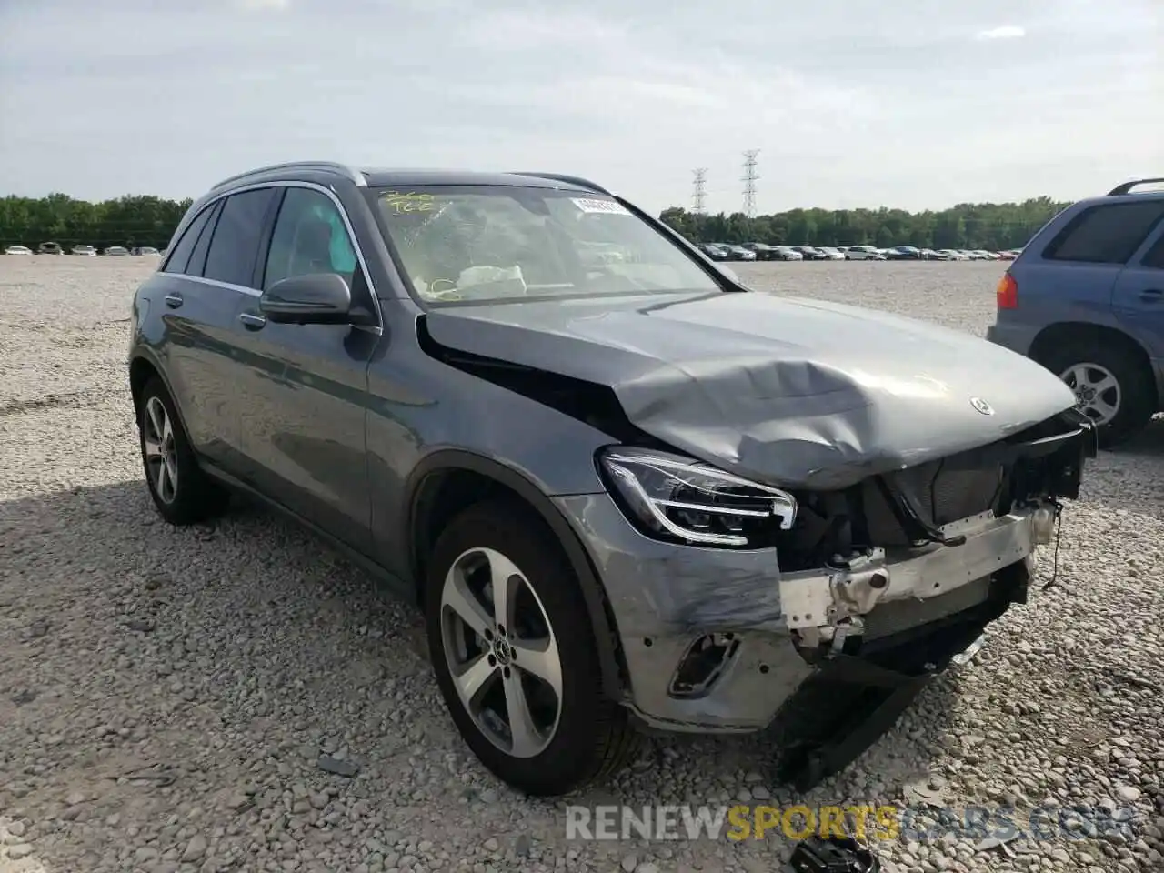 1 Photograph of a damaged car W1N0G8DB8LF816390 MERCEDES-BENZ GLC-CLASS 2020