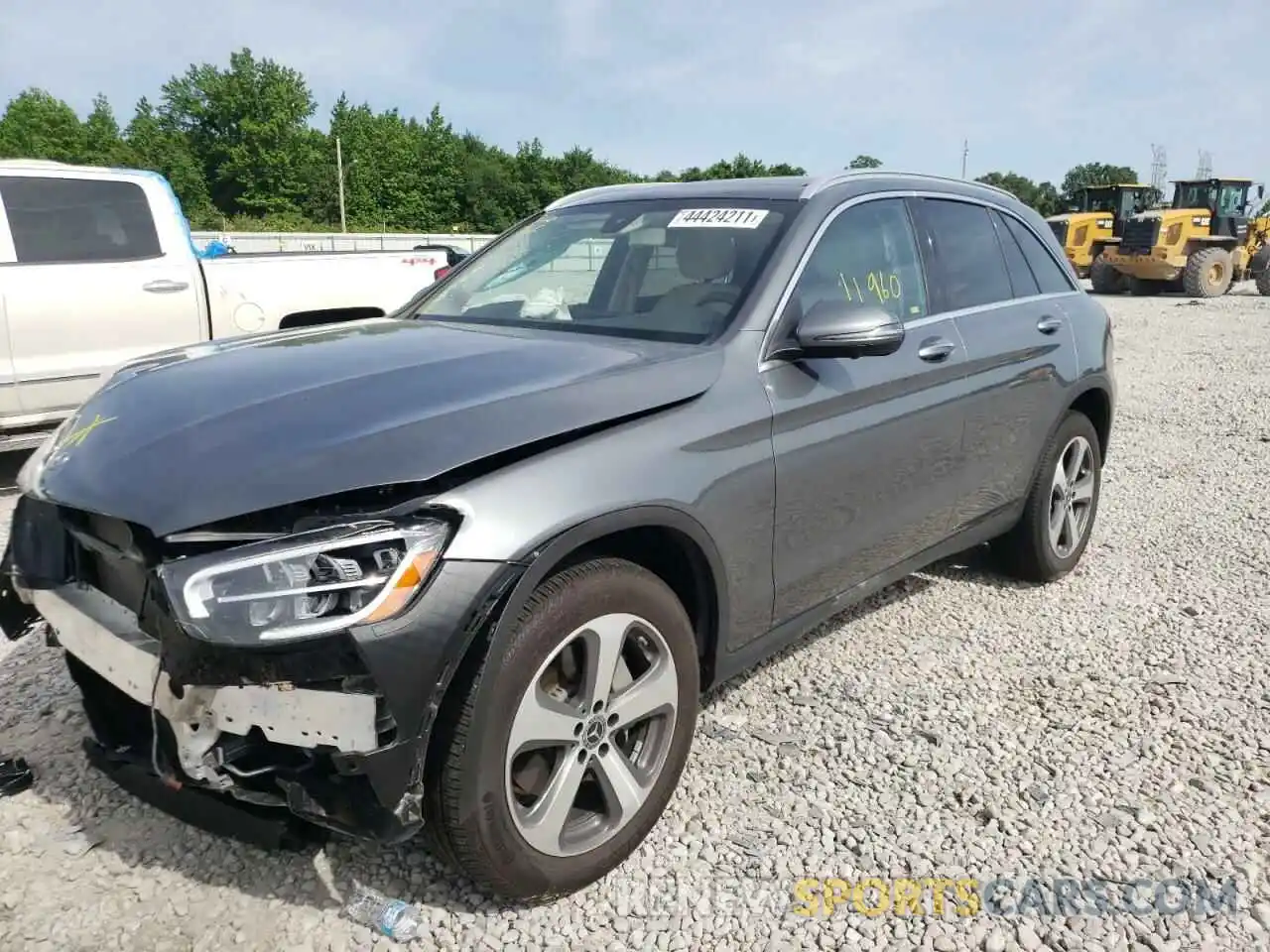 2 Photograph of a damaged car W1N0G8DB8LF816390 MERCEDES-BENZ GLC-CLASS 2020