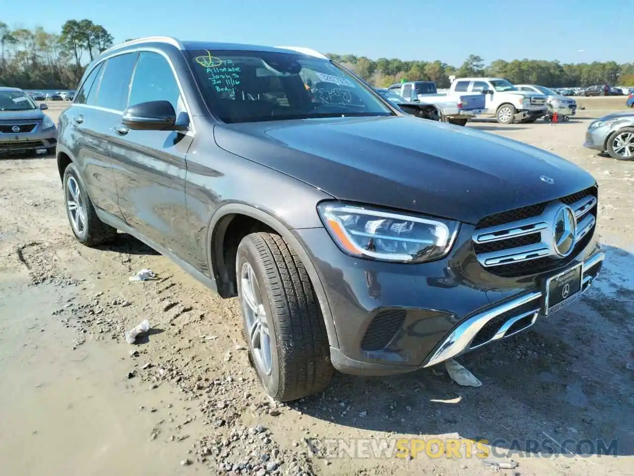 1 Photograph of a damaged car W1N0G8DB9LF759990 MERCEDES-BENZ GLC-CLASS 2020