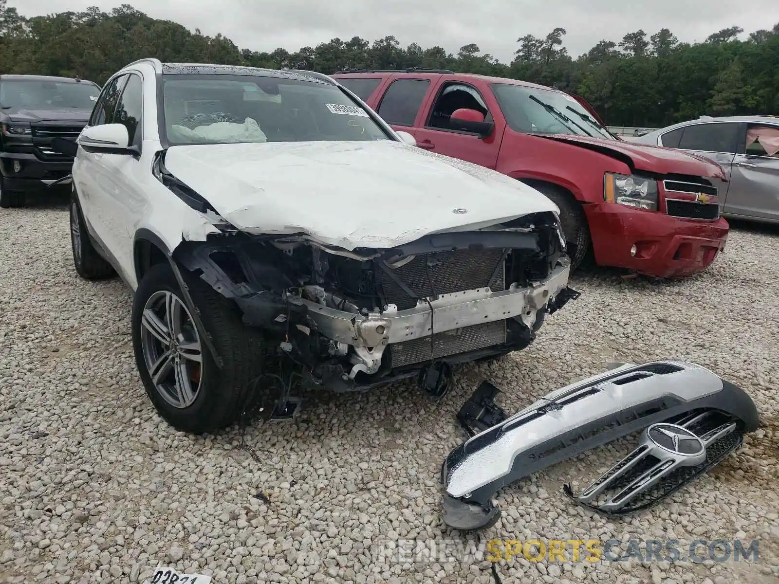 1 Photograph of a damaged car W1N0G8DB9LF765398 MERCEDES-BENZ GLC-CLASS 2020