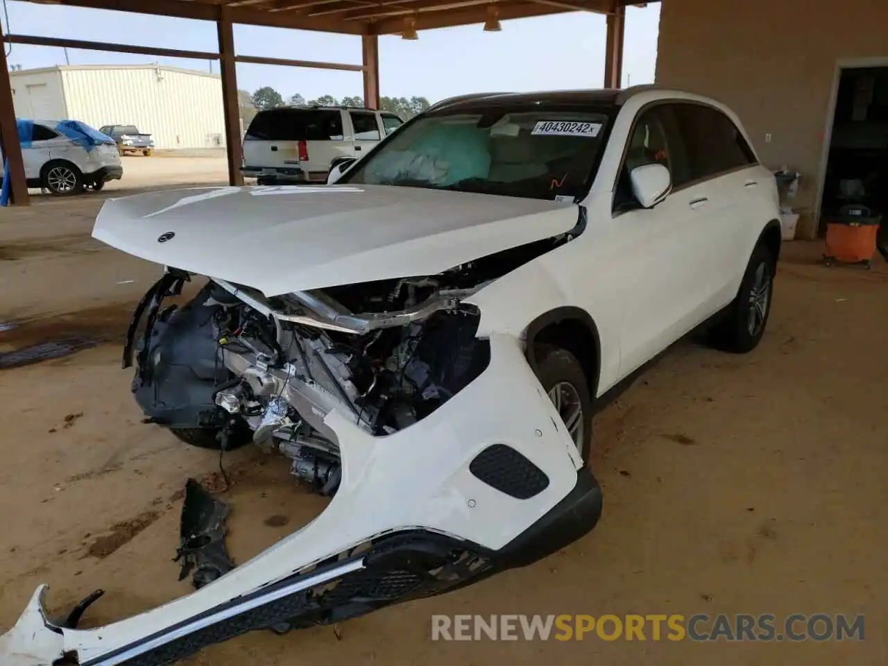 2 Photograph of a damaged car W1N0G8DB9LV258815 MERCEDES-BENZ GLC-CLASS 2020